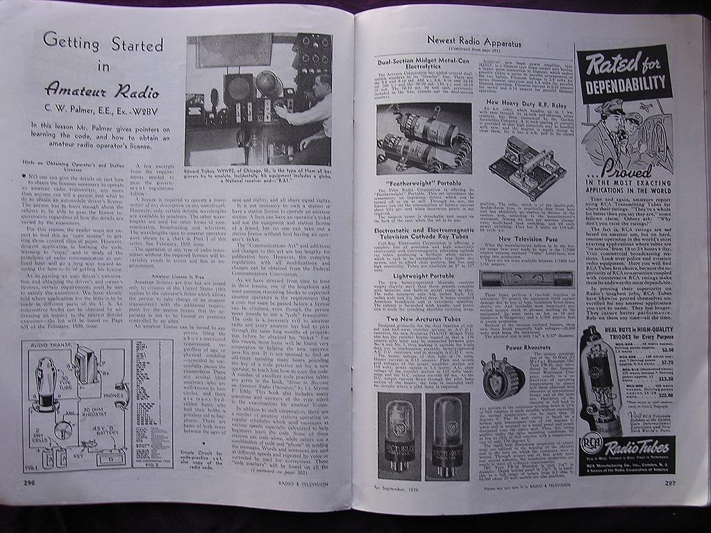 Radio & Television Magazine September 1939 Radio & Television Magazine September 1939