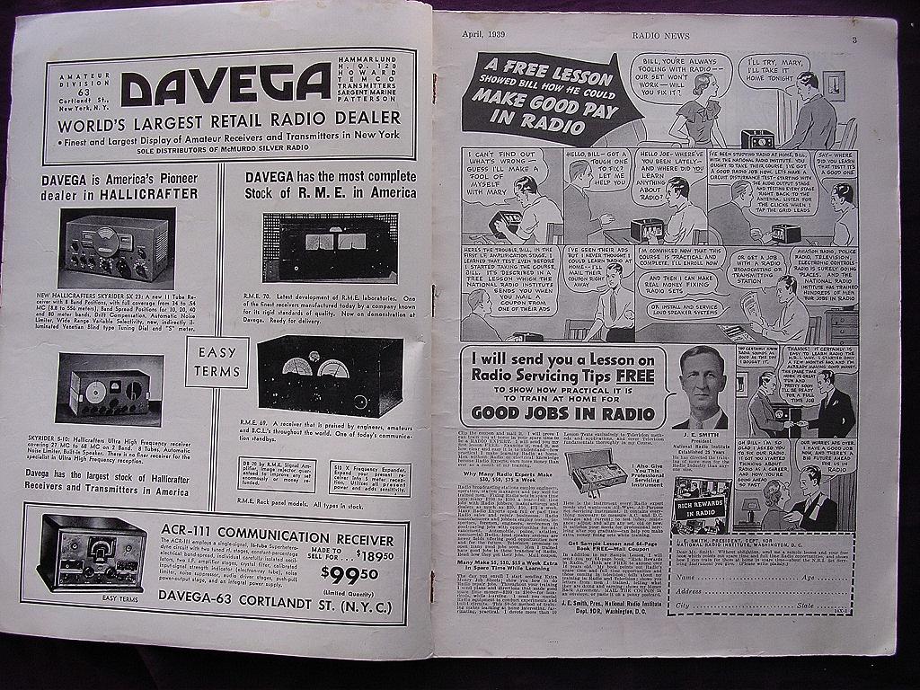 Radio News Magazine April 1939 Radio News Magazine April 1939