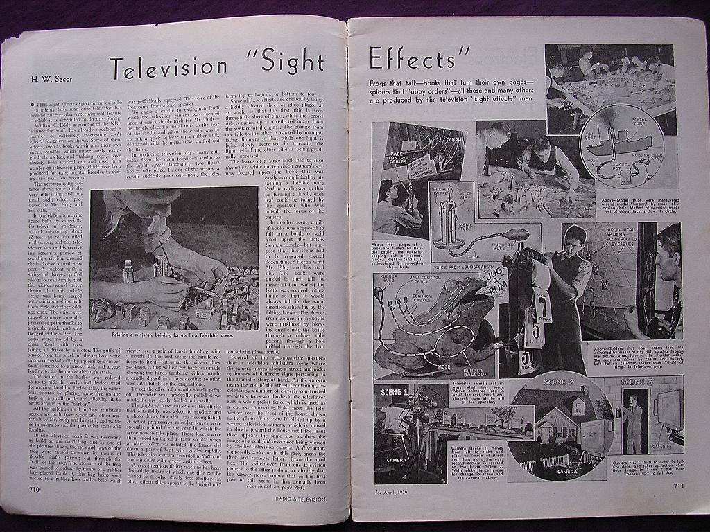 Radio & Television Magazine April 1939 Radio & Television Magazine April 1939