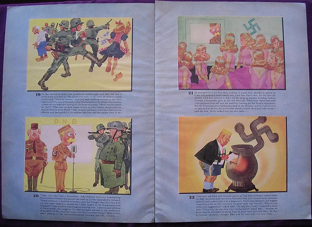 ESQUIRE "The Exploits Of Esky" WW2 Humour April 1943 Edition ESQUIRE "The Exploits Of Esky" WW2 Humour April 1943 Edition