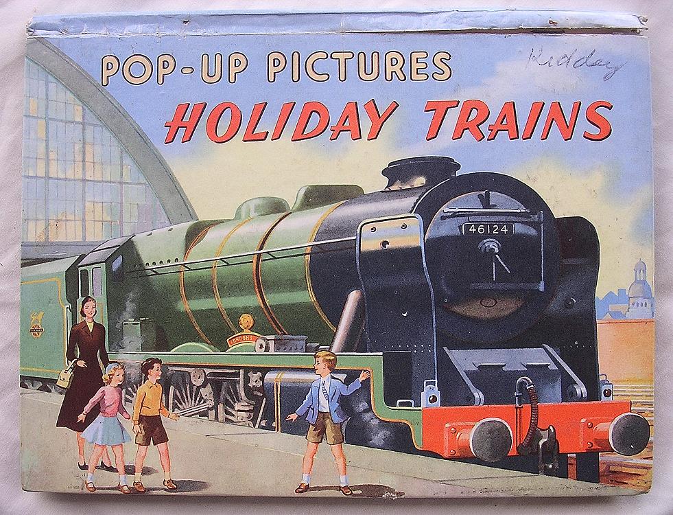 POP-UP Pictures of Holiday Trains Circa 1950 POP-UP Pictures of Holiday Trains Circa 1950