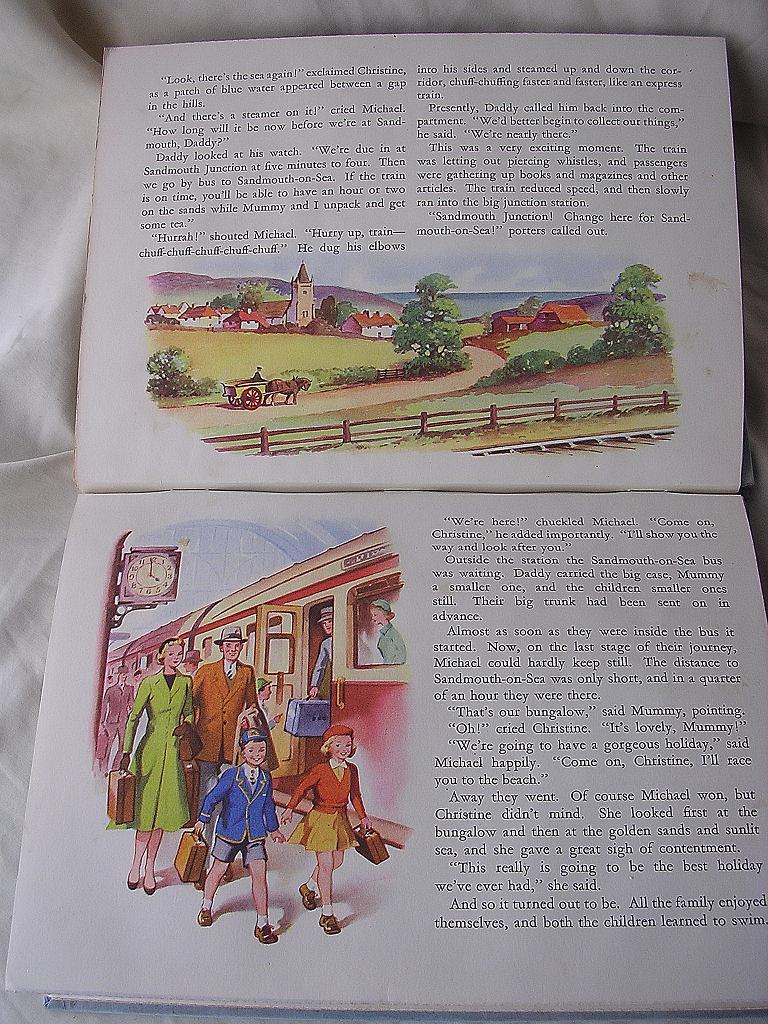 POP-UP Pictures of Holiday Trains Circa 1950 POP-UP Pictures of Holiday Trains Circa 1950