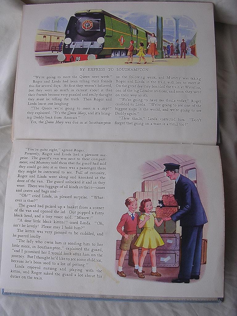 POP-UP Pictures of Holiday Trains Circa 1950 POP-UP Pictures of Holiday Trains Circa 1950