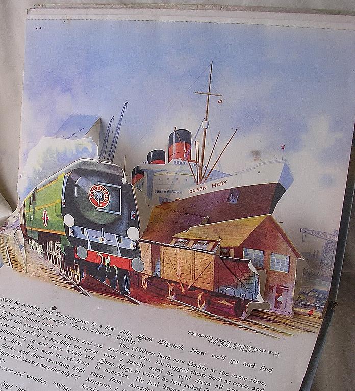 POP-UP Pictures of Holiday Trains Circa 1950 POP-UP Pictures of Holiday Trains Circa 1950