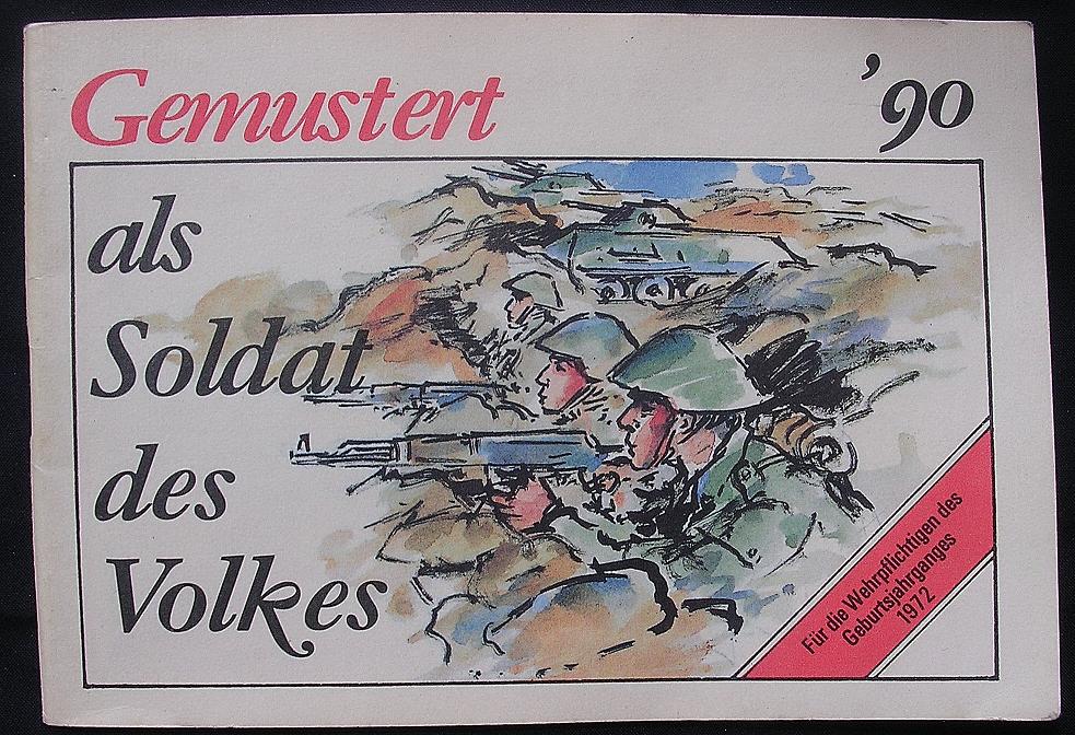 GDR - East Germany Propaganda Booklet "GEMUSTERT" 1990 GDR - East Germany Propaganda Booklet "GEMUSTERT" 1990