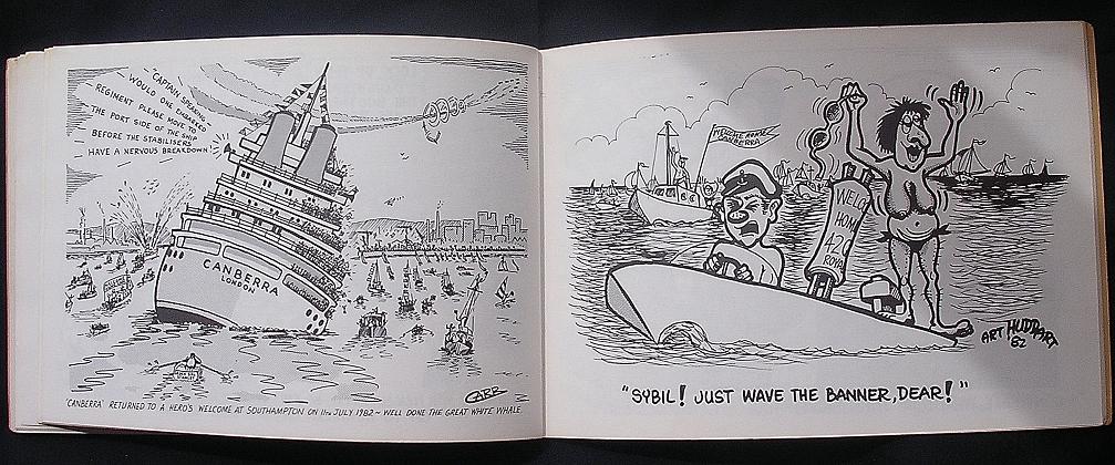 Falklands War 'Carry On Yomping" Cartoon Book 1982 Falklands War 'Carry On Yomping" Cartoon Book 1982