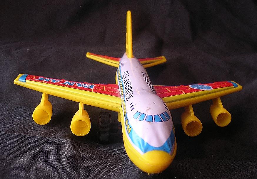 PAN AM Boeing Jumbo Jet - Friction Toy Plane PAN AM Boeing Jumbo Jet - Friction Toy Plane