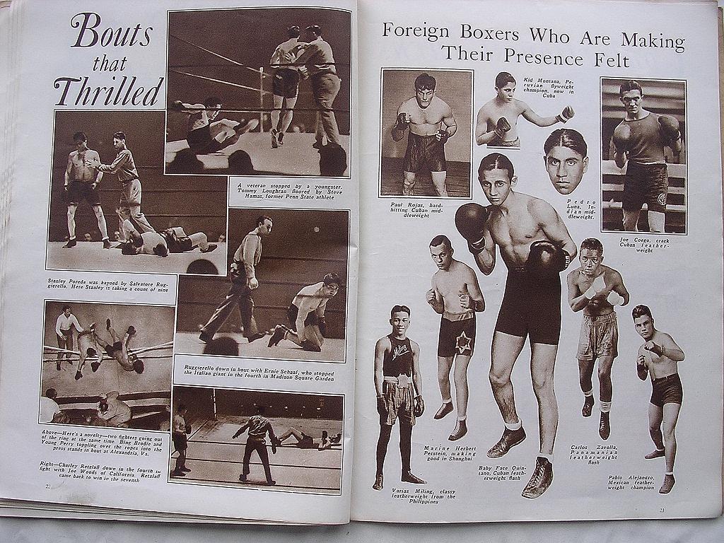 RARE Vintage 'The RING' Magazine VOL. X1 April 1932 RARE Vintage 'The RING' Magazine VOL. X1 April 1932