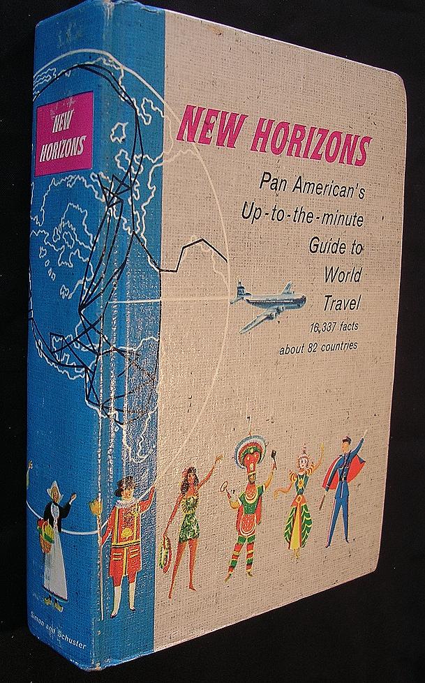 Vintage 1956 Pan American 'New Horizons' World Travel Guide Vintage 1956 Pan American 'New Horizons' World Travel Guide