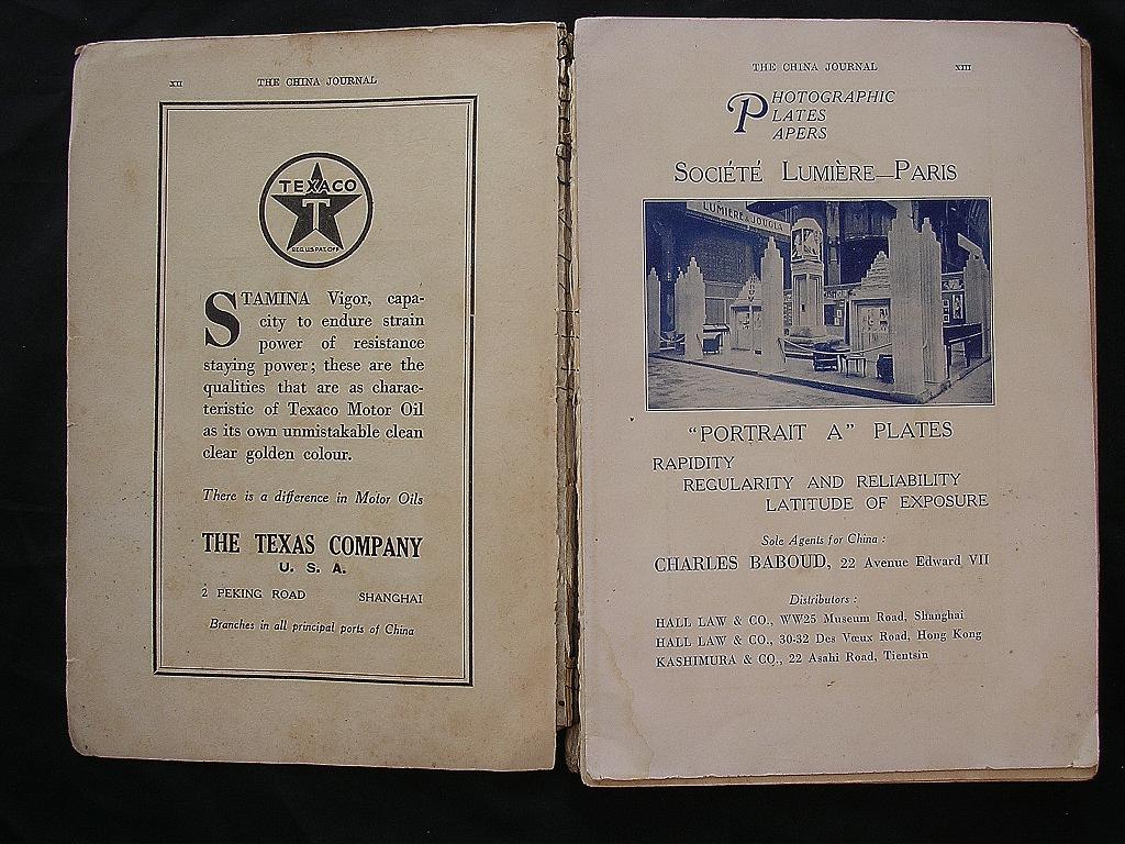 The CHINA Journal November 1928 Vol. 1X The CHINA Journal November 1928 Vol. 1X
