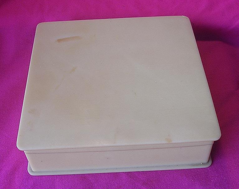 Old 1930's-40's Ivorine Hanky Box Old 1930's-40's Ivorine Hanky Box