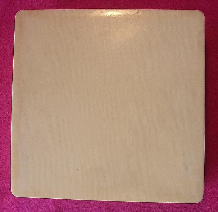 Old 1930's-40's Ivorine Hanky Box Old 1930's-40's Ivorine Hanky Box
