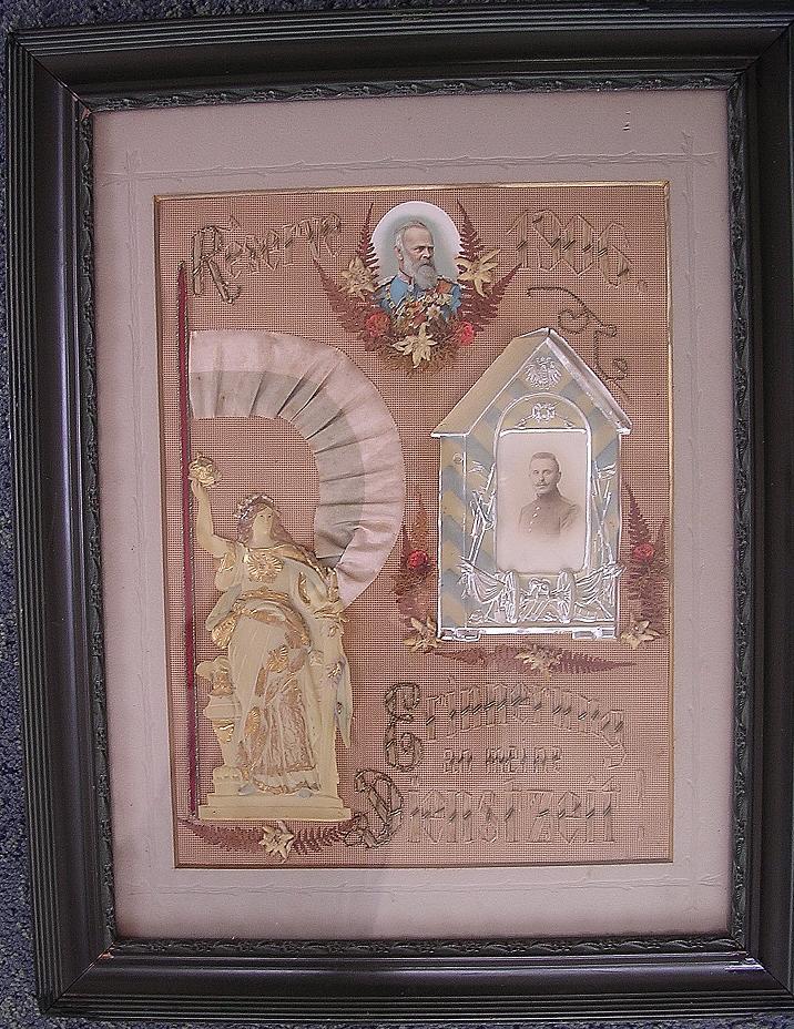 1906 Prussian General 's Remembrance Plaque 1906 Prussian General 's Remembrance Plaque