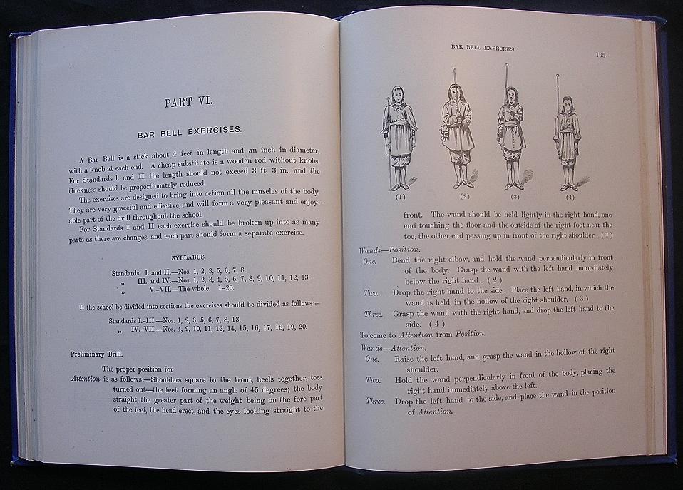 A Manual of Physical Drill And Exercises For Use In Schools First Edition 1895 A Manual of Physical Drill And Exercises For Use In Schools First Edition 1895
