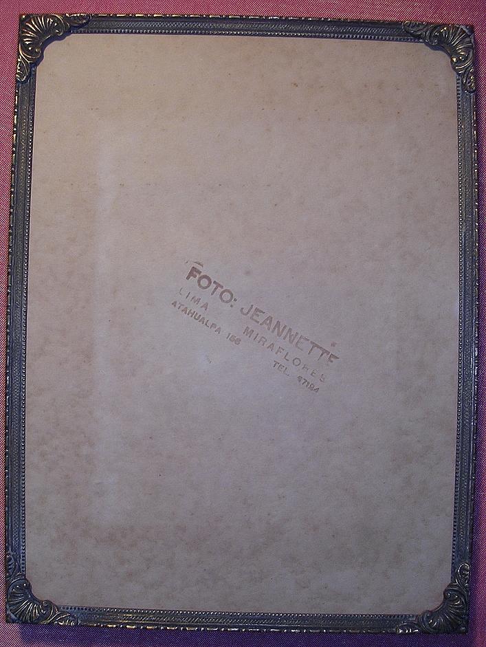 French Bronze Photo Frame Circa 1910-1920 French Bronze Photo Frame Circa 1910-1920
