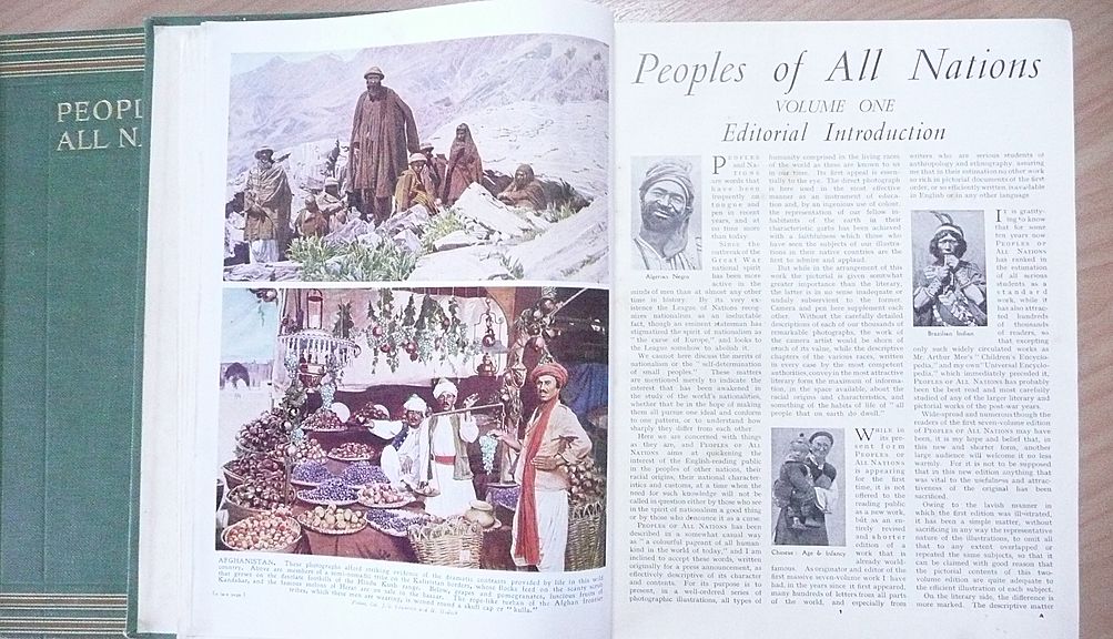 Peoples of All Nations - Hammerton - in 2 Vol's Circa 1930 Peoples of All Nations - Hammerton - in 2 Vol's Circa 1930