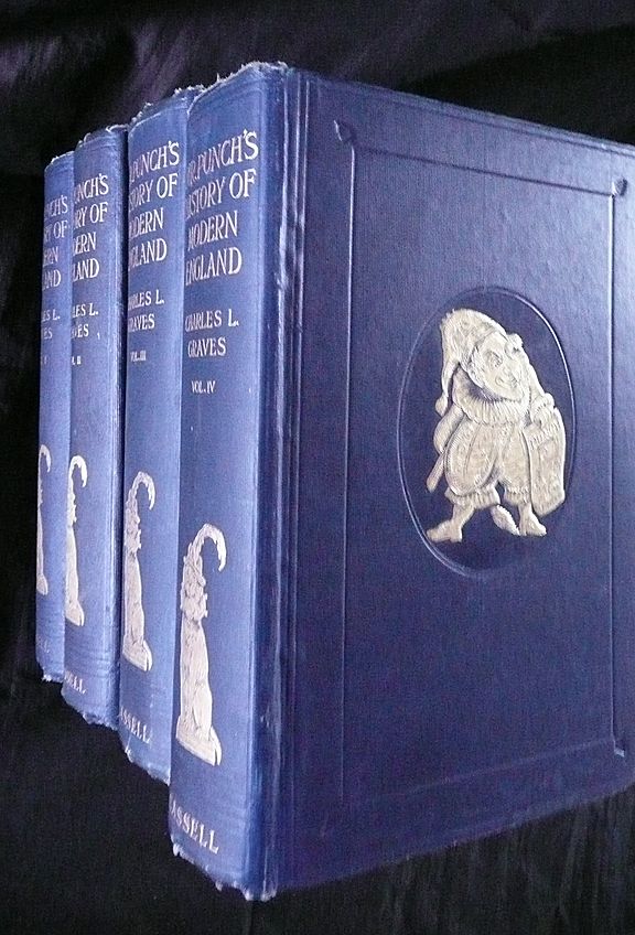 Mr Punch's History of Modern England - Charles Graves in 4 Vol's 1921 Mr Punch's History of Modern England - Charles Graves in 4 Vol's 1921