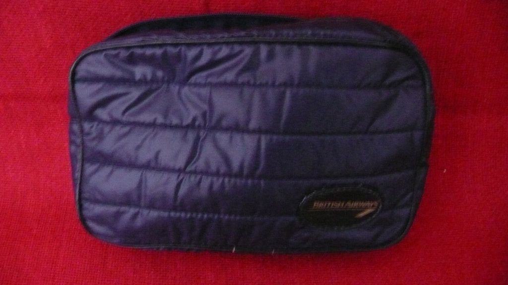 British Airways Toilet Bag British Airways Toilet Bag