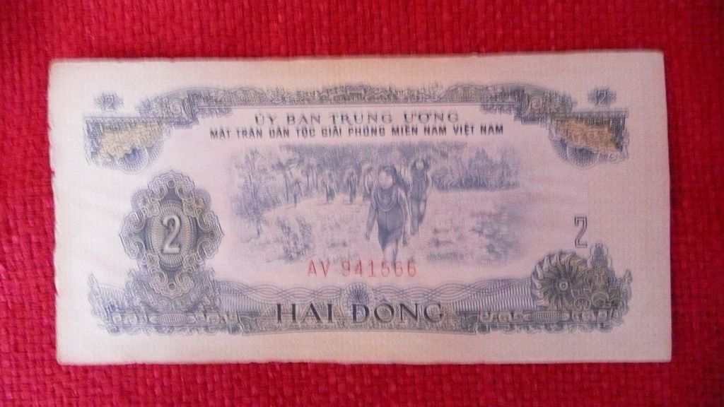 1966 Viet Cong Transition Note - VC - Vietnam War 1966 Viet Cong Transition Note - VC - Vietnam War