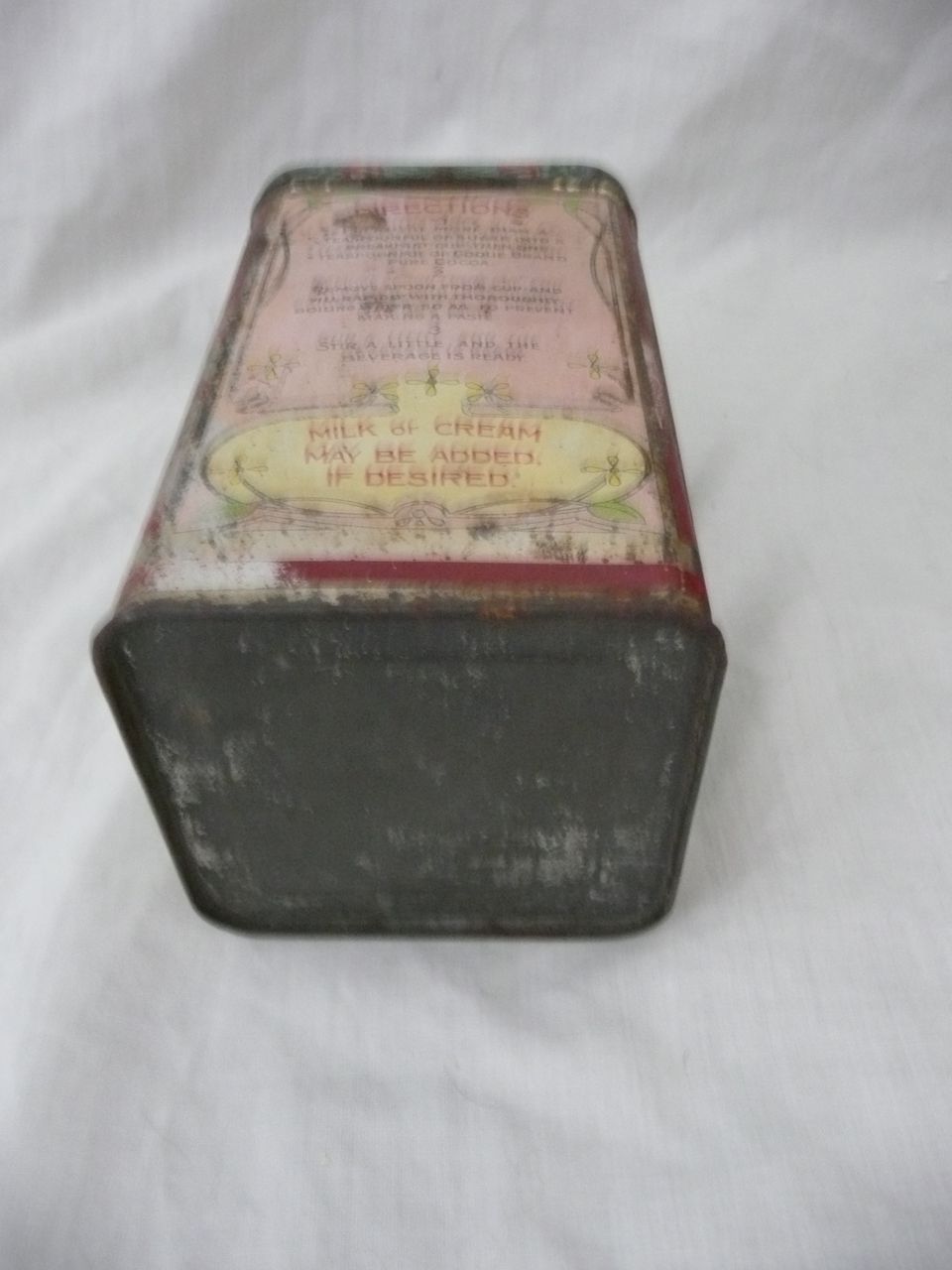 COOLIE Brand Cocoa Tin - Indian Tea Planters Combination - London - Circa 1890-1910 COOLIE Brand Cocoa Tin - Indian Tea Planters Combination - London - Circa 1890-1910