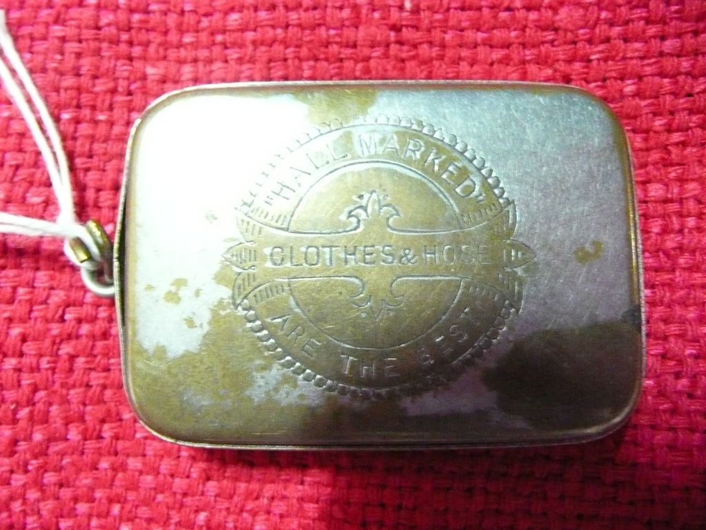 Old Advertising Vesta Case For HARRY HALL Tailors of London Old Advertising Vesta Case For HARRY HALL Tailors of London