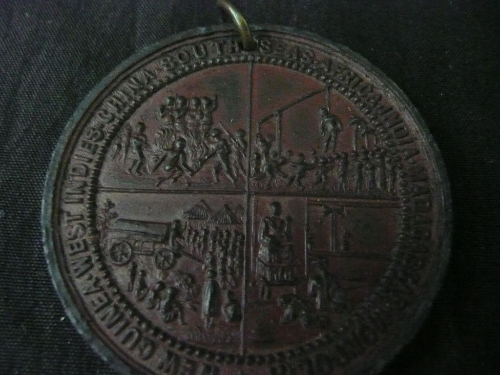 The London Missionary Society Commemorative Medal 1795-1895 The London Missionary Society Commemorative Medal 1795-1895