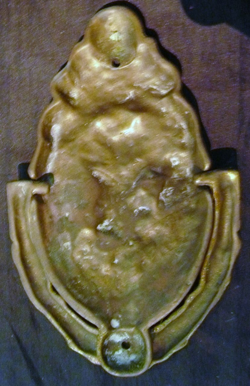Early Brass Door Knocker Circa 1900 Early Brass Door Knocker Circa 1900