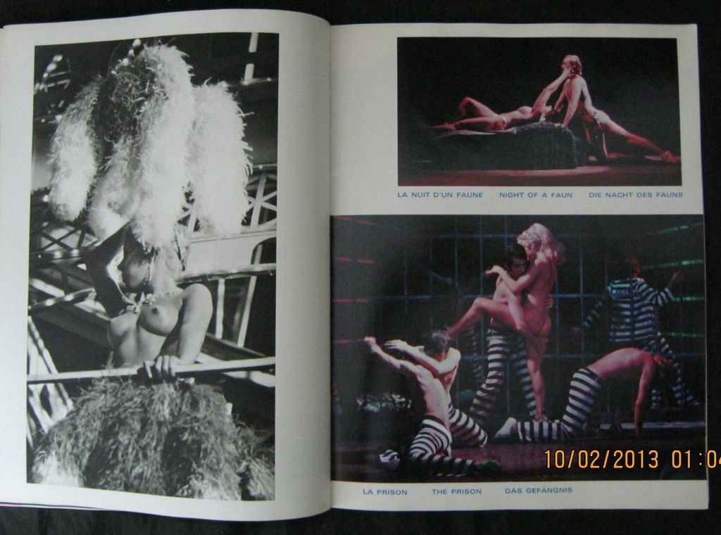 "Folies Bergere" Program Circa 1960 "Folies Bergere" Program Circa 1960