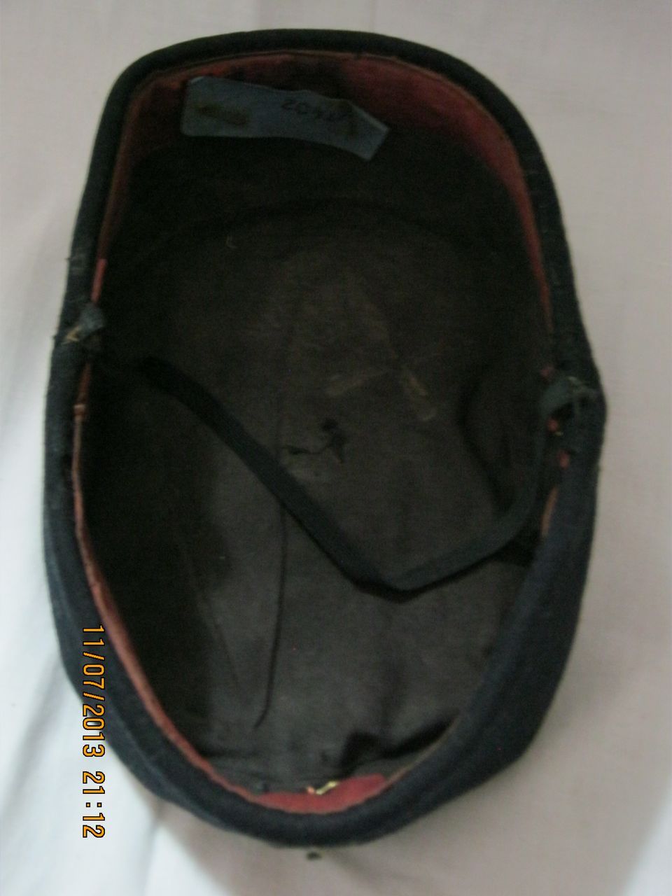 British Army Victorian Pill Box Cap -5th Northumberland Fusiliers British Army Victorian Pill Box Cap -5th Northumberland Fusiliers