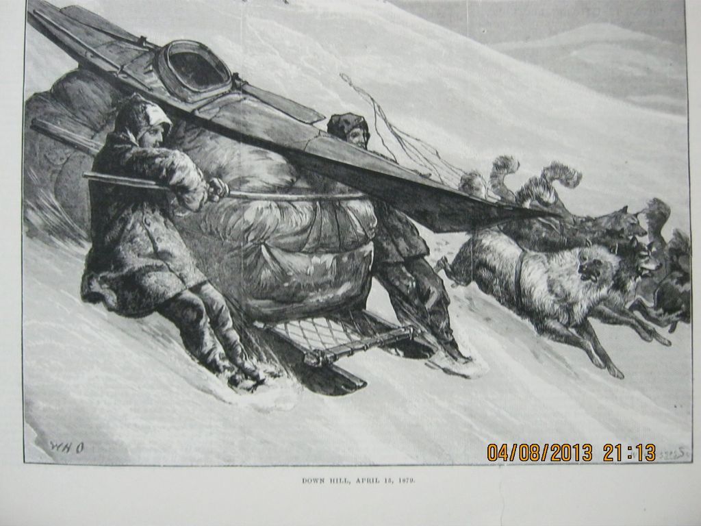 4 Pages American Franklin Search Expedition - Illustrated London News 1881 4 Pages American Franklin Search Expedition - Illustrated London News 1881