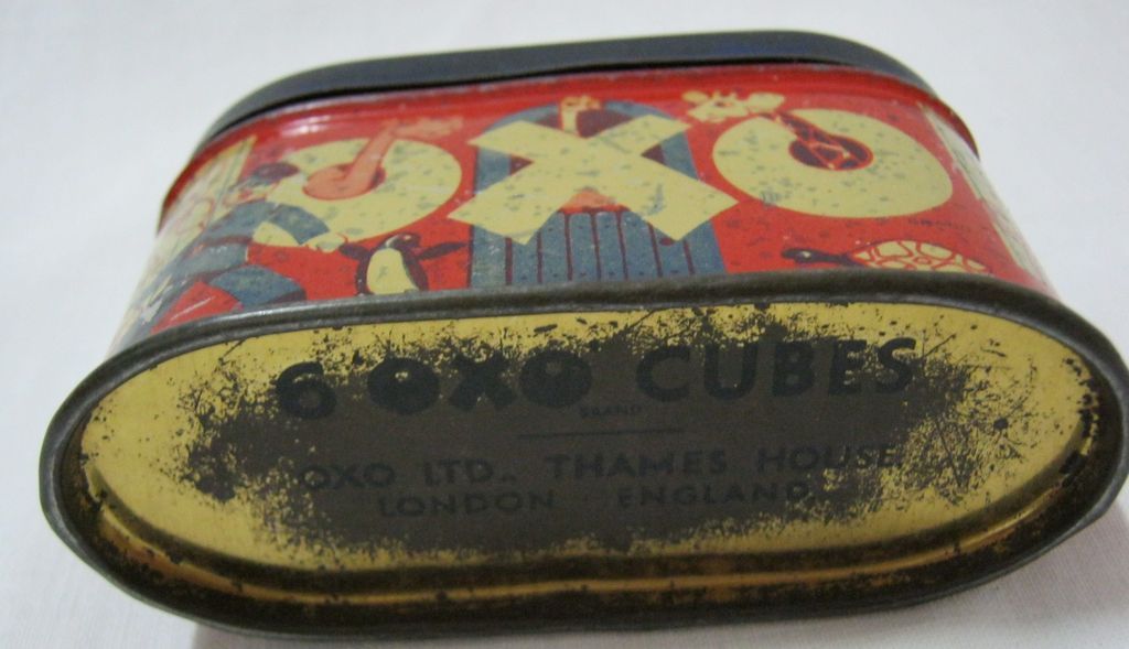 OXO CUBES Zoo House Tin Circa 1930's OXO CUBES Zoo House Tin Circa 1930's