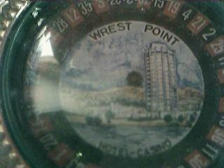 Wrest Point Casino Tasmania Advertising Ashtray Wrest Point Casino Tasmania Advertising Ashtray