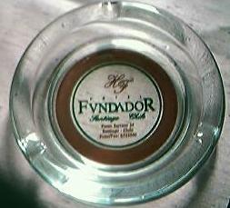 Hotel Fvndador Chile Advertising Ashtray Hotel Fvndador Chile Advertising Ashtray