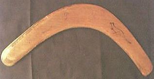 Vintage Aboriginal Souvenir "Returning Boomerang" Vintage Aboriginal Souvenir "Returning Boomerang"