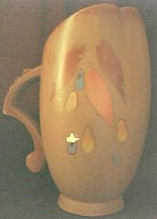 Large English Pottery Art Deco Jug / Vase Circa 1920's Large English Pottery Art Deco Jug / Vase Circa 1920's