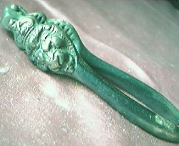 Victorian Era "Lions Head with Crown" Nut Cracker Victorian Era "Lions Head with Crown" Nut Cracker