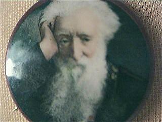 Vintage "William Booth" Salvation Army Chromolithographic Badge Circa Early 1900's Vintage "William Booth" Salvation Army Chromolithographic Badge Circa Early 1900's