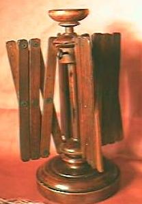 Victorian Era English Treen Wool Winder Victorian Era English Treen Wool Winder