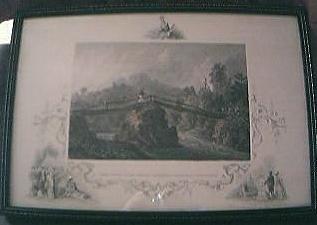 Antique American Engraving " Headwaters of The Juniata Alleghany Mountains, Pennsylvania" Circa Early - Mid 1800 Antique American Engraving " Headwaters of The Juniata Alleghany Mountains, Pennsylvania" Circa Early - Mid 1800