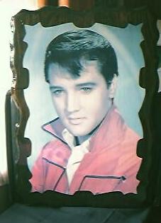 Elvis Presley Large Screen Printed Plaque Elvis Presley Large Screen Printed Plaque