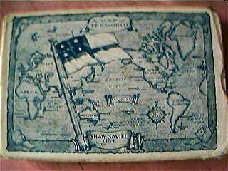 S.S. Southern Cross Shipping Line Playing Cards S.S. Southern Cross Shipping Line Playing Cards