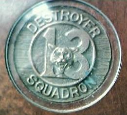 WW11 US NAVY Destroyer Squadron Thirteen Plaque WW11 US NAVY Destroyer Squadron Thirteen Plaque