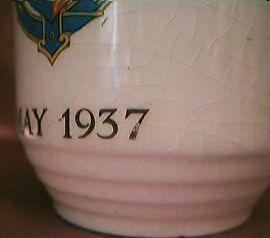 1937 King George V1 & Queen Elizabeth Coronation Beaker 1937 King George V1 & Queen Elizabeth Coronation Beaker