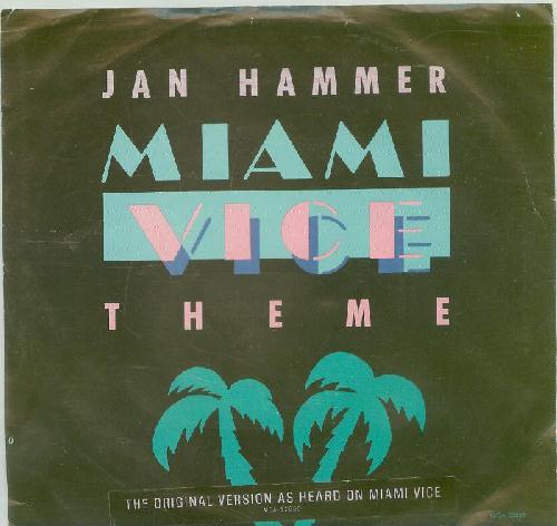 Miami Vice 45 Record Vinyl: Original Version from the 80's Hit Show! Miami Vice 45 Record Vinyl: Original Version from the 80's Hit Show!