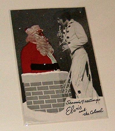 Rare Elvis RCA B & W and Color Holiday postcard! Rare Elvis RCA B & W and Color Holiday postcard!