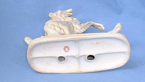rare pair bisque Borzoi pre war Germany rare pair bisque Borzoi pre war Germany