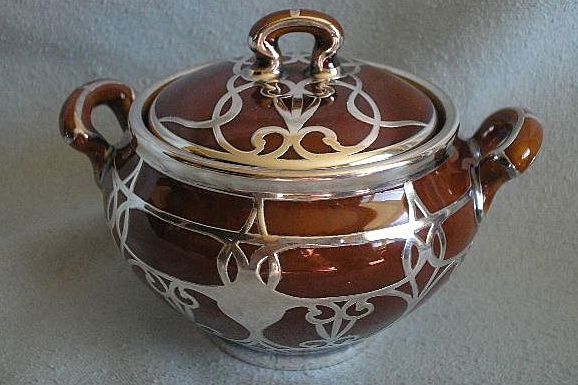 Lenox Silver Overlay Tea Set - 3 Pieces Lenox Silver Overlay Tea Set - 3 Pieces