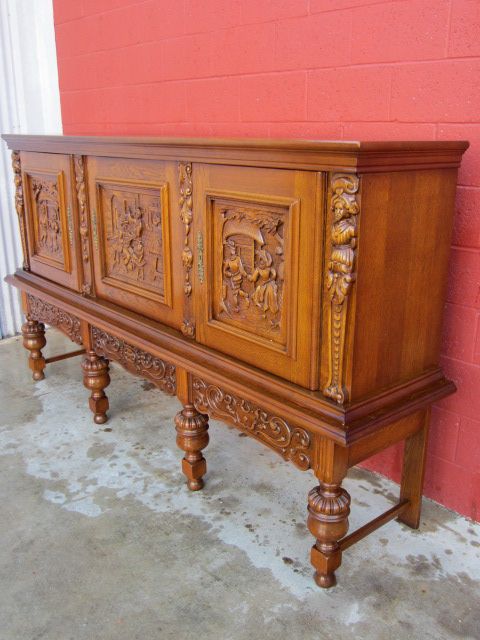 Dutch Sideboard Server Cabinet Cupboard Flemish Furniture Dutch Sideboard Server Cabinet Cupboard Flemish Furniture