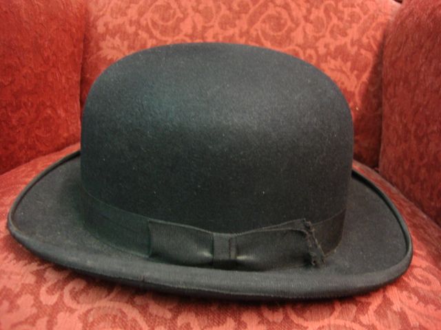 Antique American Fashion Hats Bowler Hat Antique Derby Hat Antique American Fashion Hats Bowler Hat Antique Derby Hat