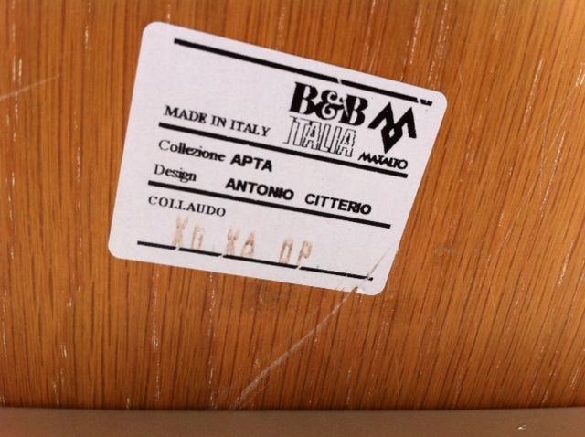 Original Elios APTA Writing Desk Antonio Cittreio B&B Italia Italian Furniture Original Elios APTA Writing Desk Antonio Cittreio B&B Italia Italian Furniture